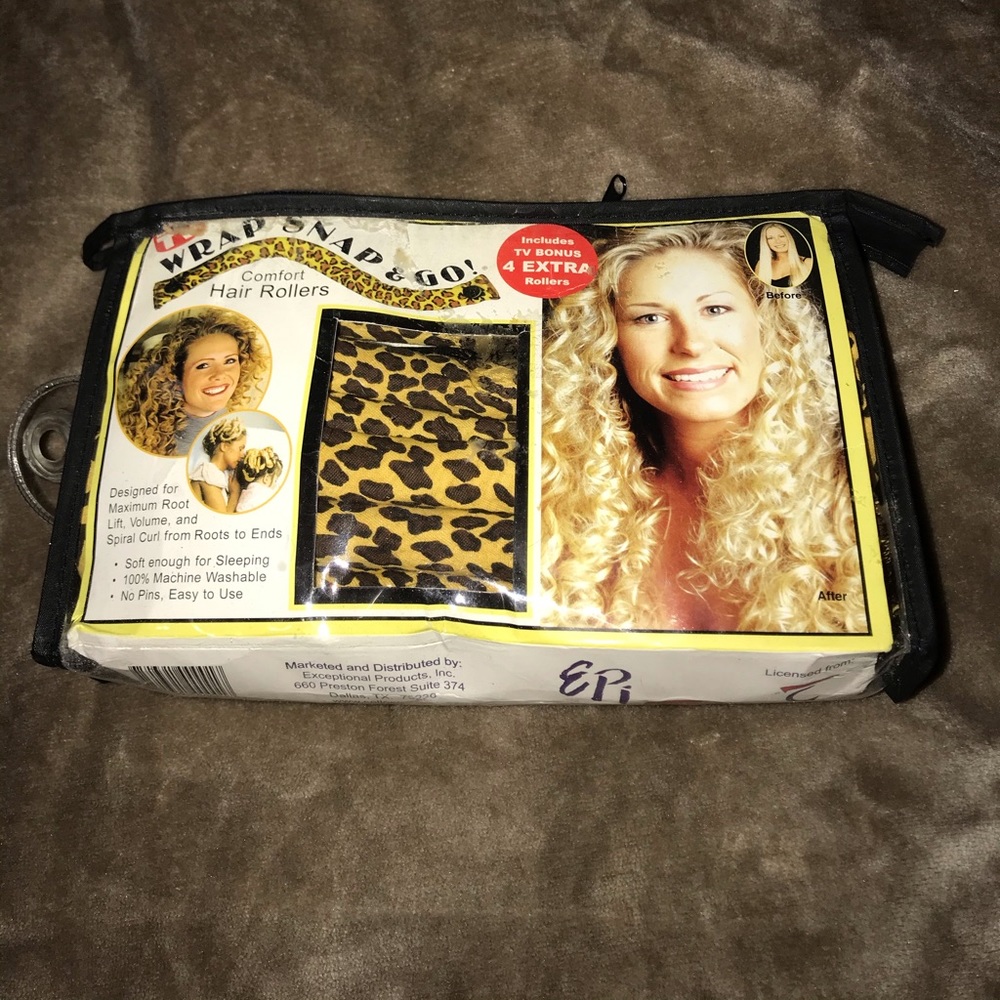 $5 add on Snap and go hair curlers